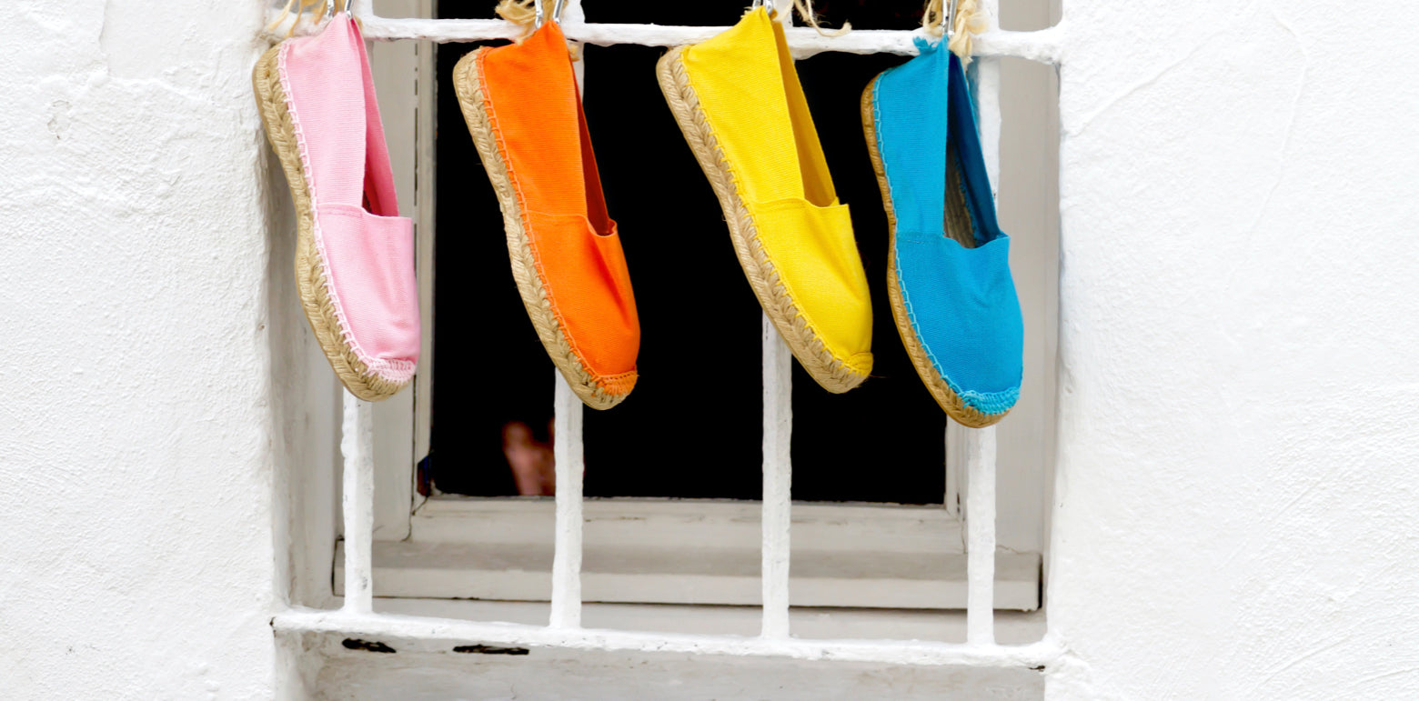 cleaning espadrilles