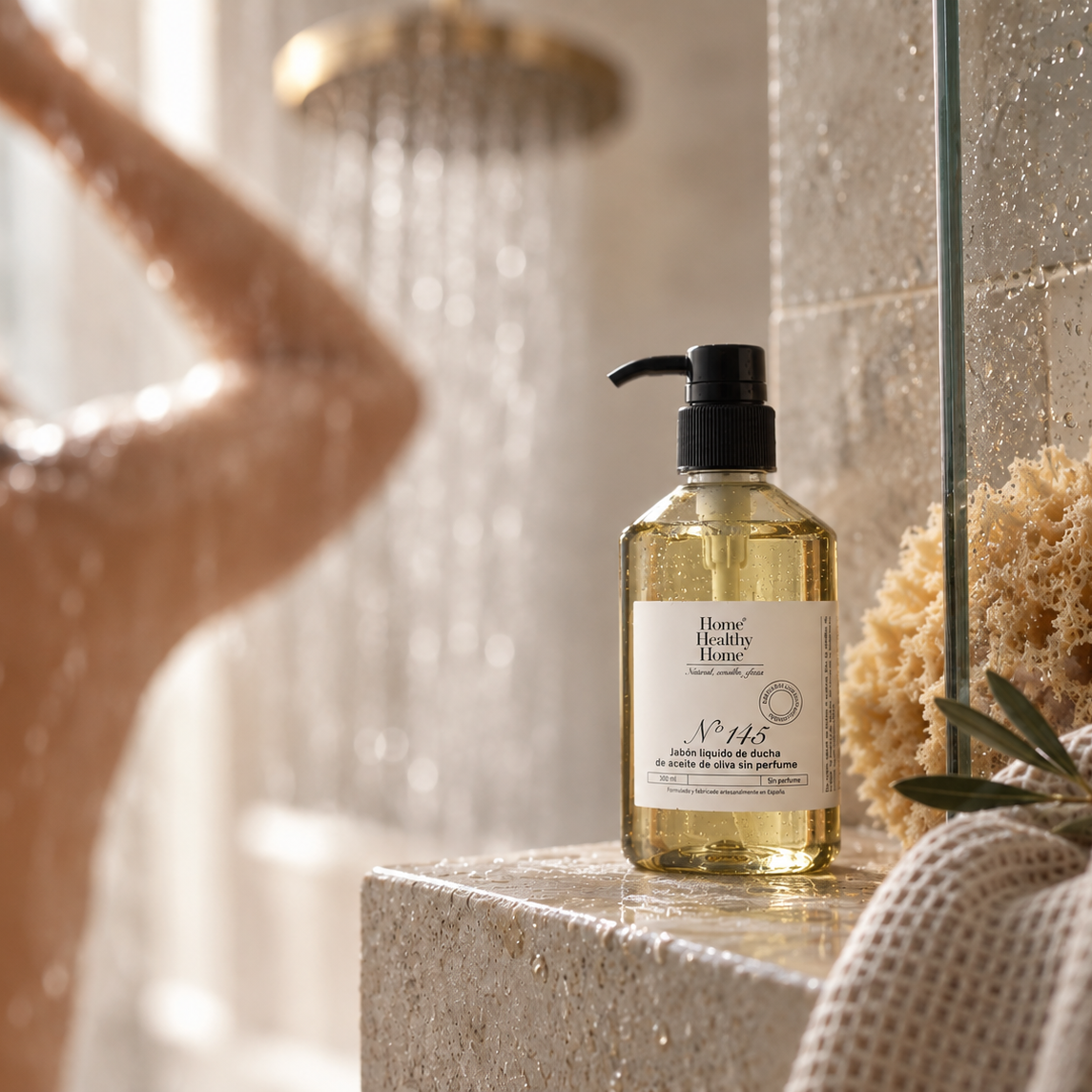 Jabón de ducha sin perfume Nº145 | Home Healthy Home