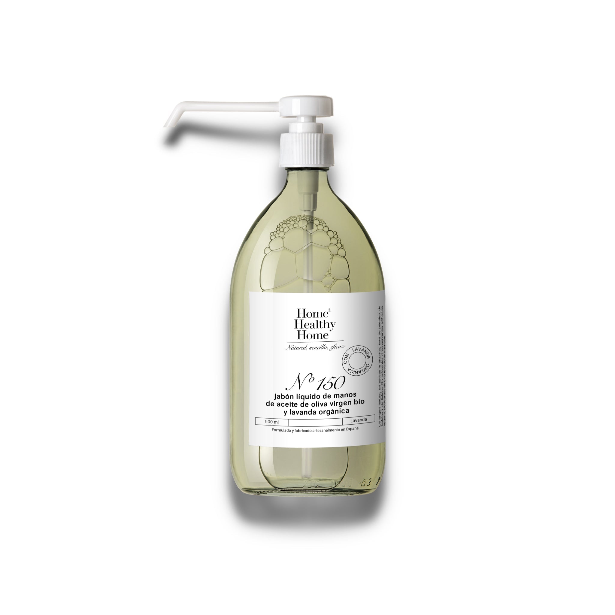 Jabón de manos de aceite de oliva bio y lavanda orgánica Nº150