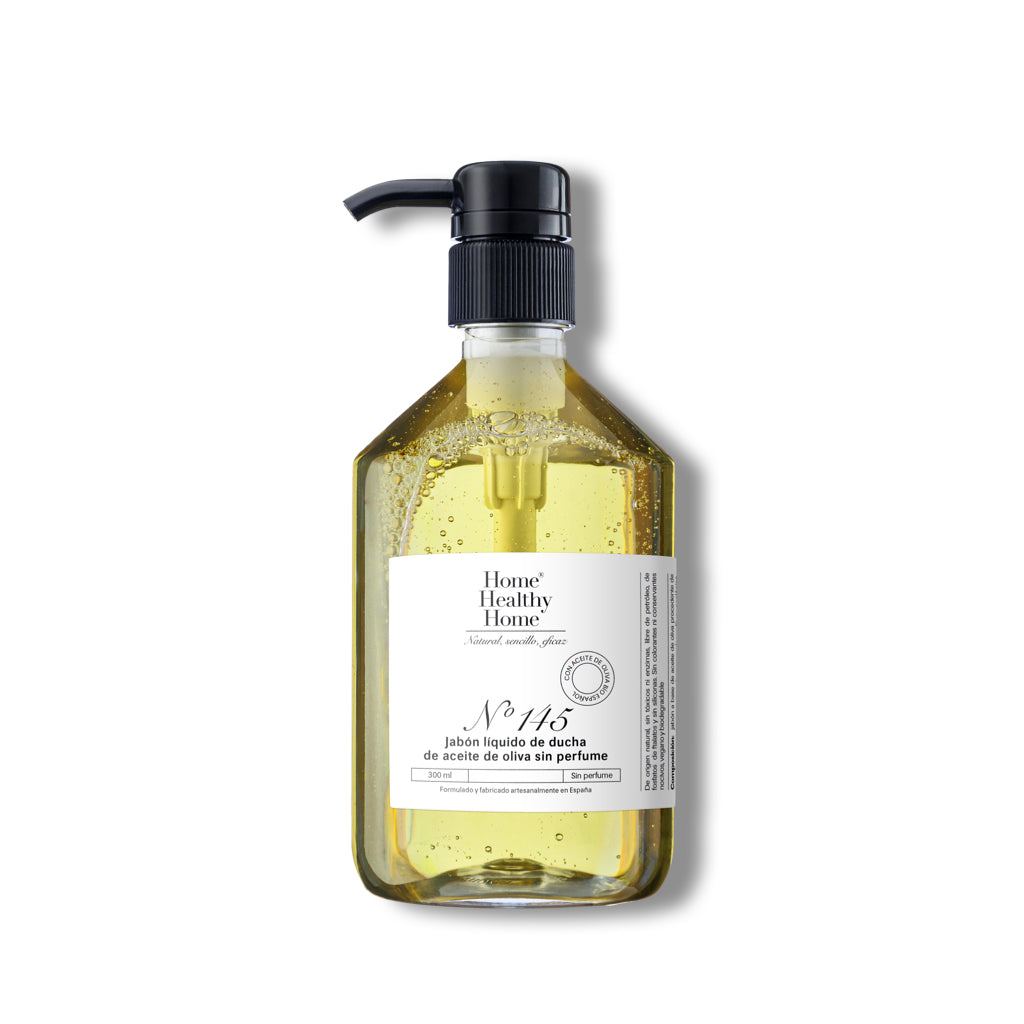 Jabón de ducha de aceite de oliva bio sin perfume Nº145