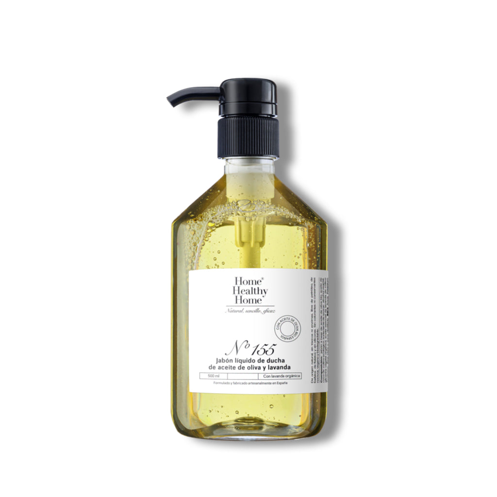 Jabón de ducha de aceite de oliva bio y lavanda orgánica Nº155