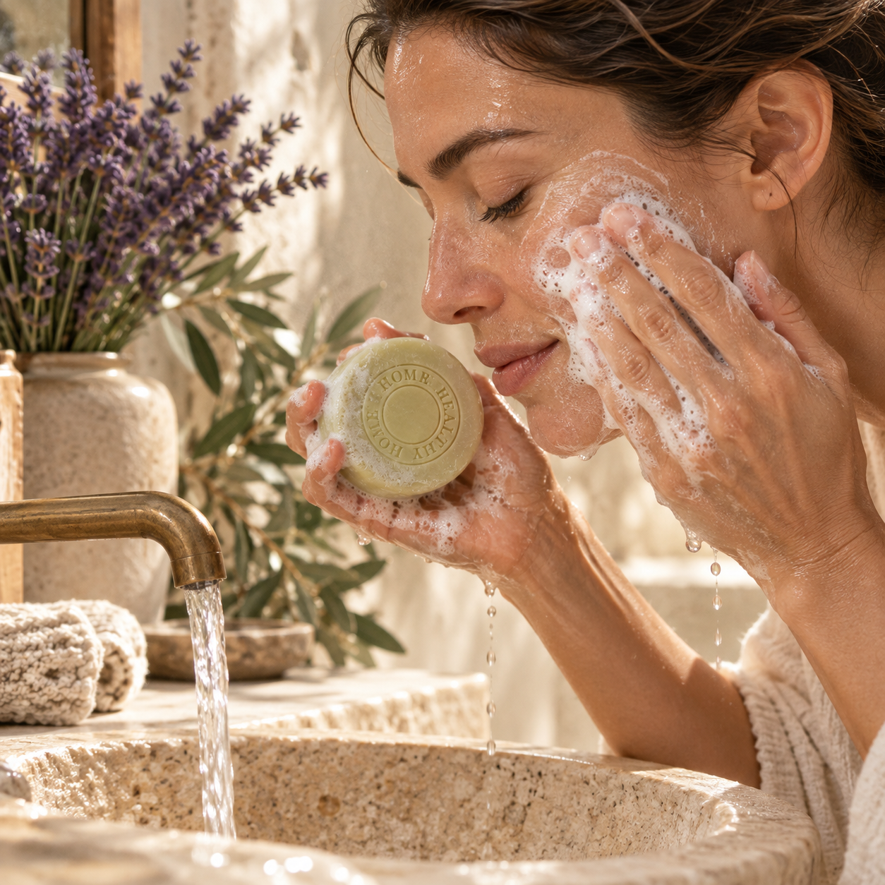 jsbon facial de aceite de oliva de promera cosecha