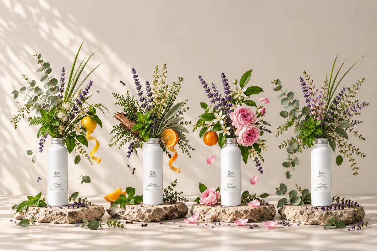 Perfuma tu hogar solamente con esencias  orgánicas, notarás la diferencia.
